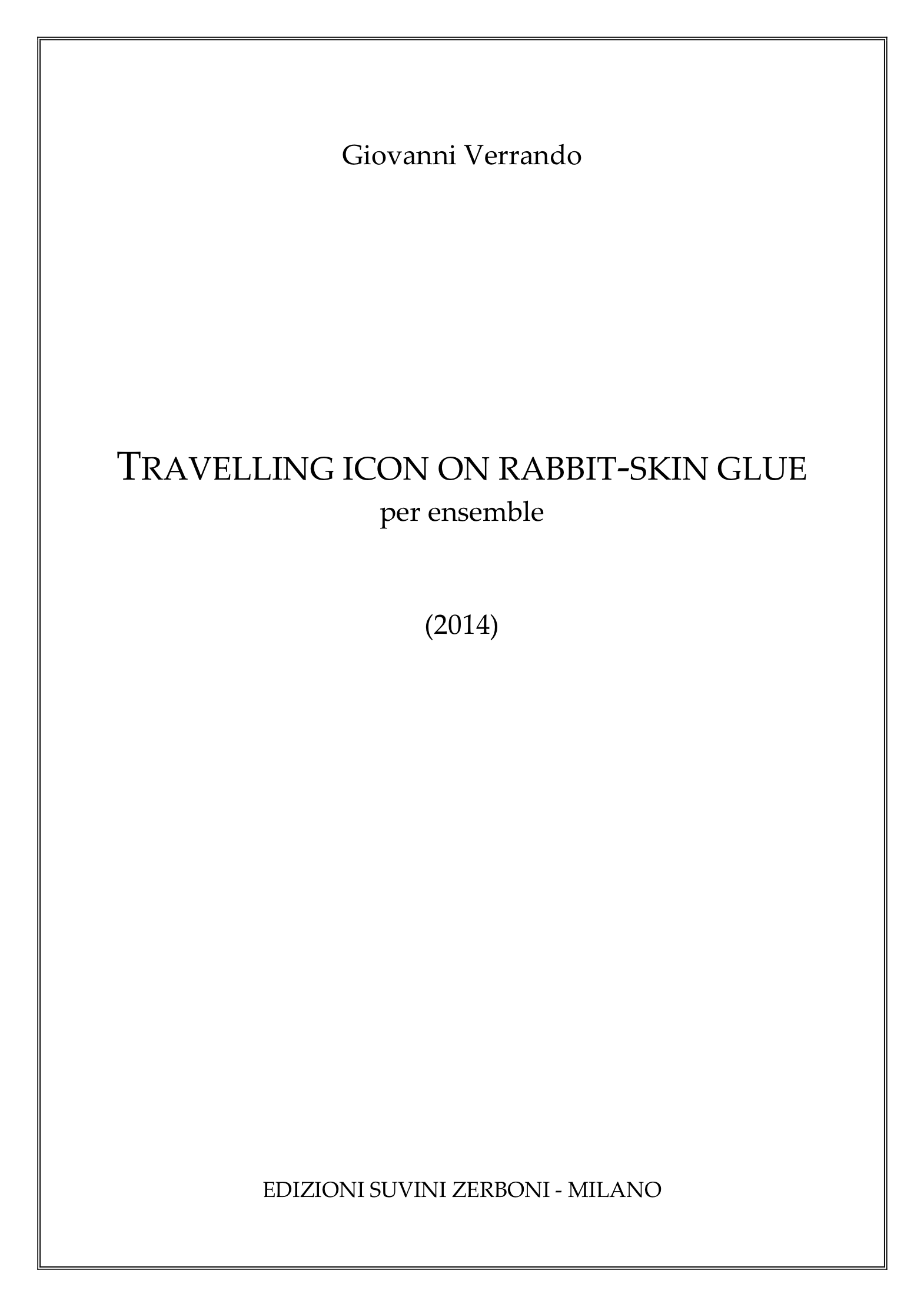 Travelling icon on rabbit skin glue_Verrando 1